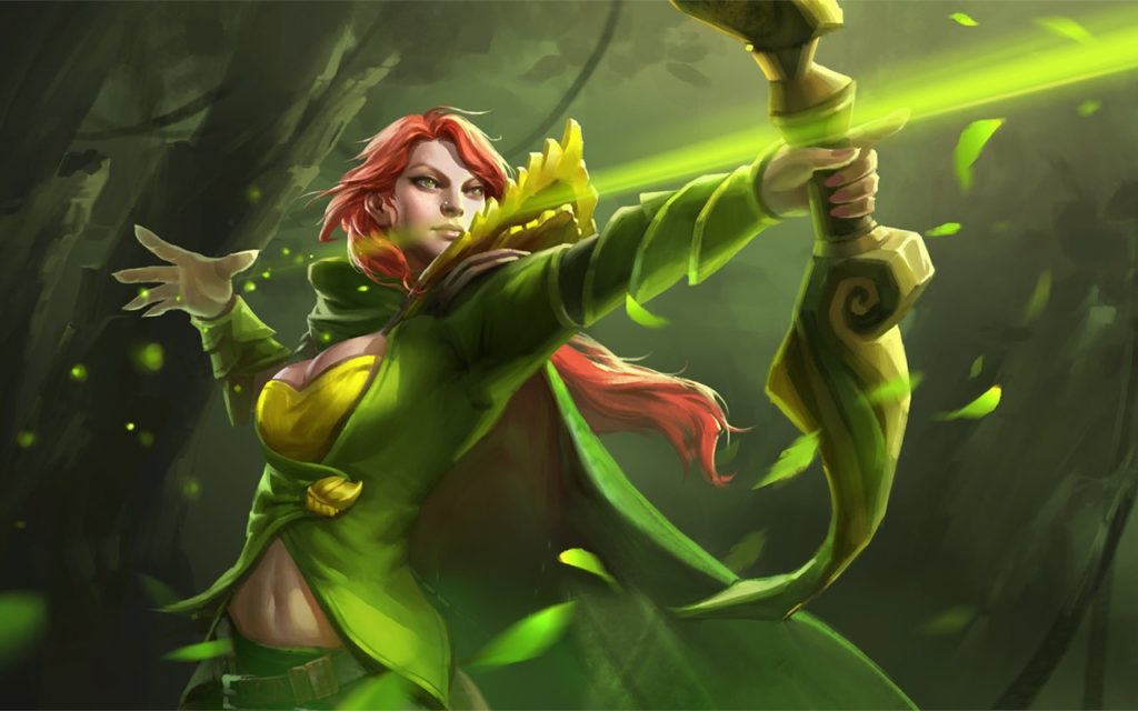 windranger-flying-arrow-wallpaper